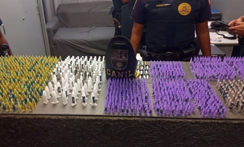 Ação apreende mais de 2,3 mil porções de droga no Morro do Itararé