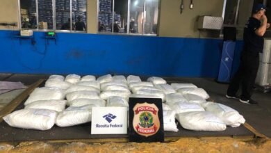 500kg de Cocaína são apreendidos pela Polícia e Receita Federal no Porto de Santos