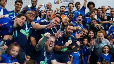 Cruzeiro vence o Minas e vira o maior campeão da Superliga Masculina