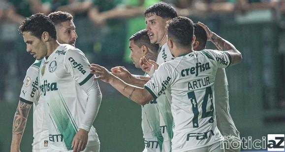 Palmeiras arrasa o Goiás com goleada impiedosa