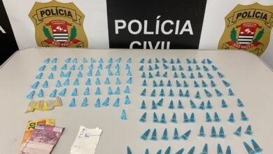Homem é preso com mais de 150 porções de drogas em São Vicente