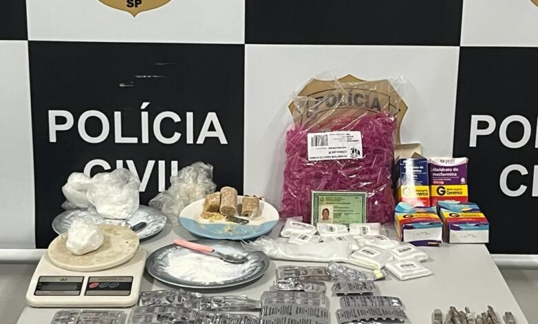 Suspeito de tráfico de drogas em Santos é preso
