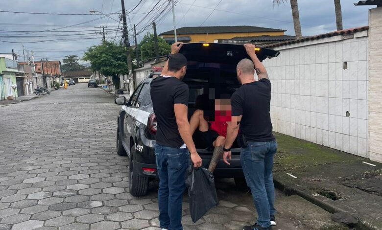 Homem envolvido em roubo a residência no Guarujá é preso