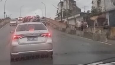 Trio é baleado ao tentarem assaltar policial em São Vicente