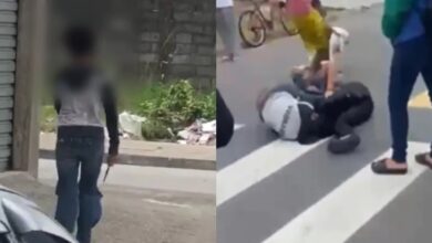 VÍDEO - Jovem é esfaqueada em frente de escola na Praia Grande