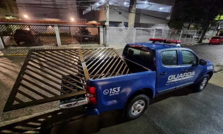 Guarda Municipal detém dois homens em ocorrências de furto em Santos