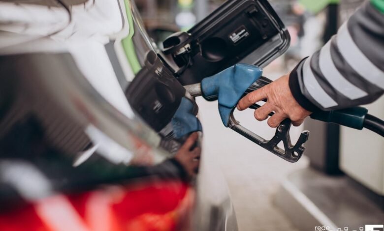 preço de gasolina