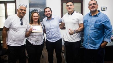 Família de PM que dá nome a Pier de São Vicente tem reunião com Prefeito da cidade