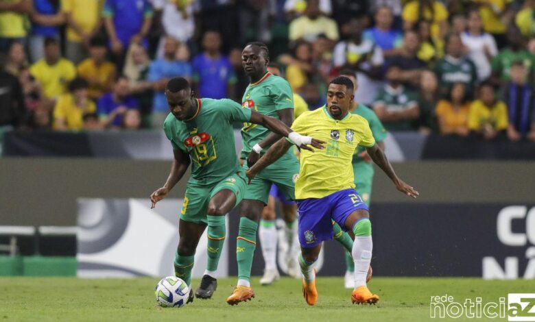 Seleção brasileira é goleada por 4 a 2 em amistoso com Senegal