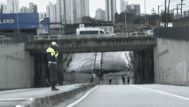 Homem morre ao tentar passar em túnel alagado