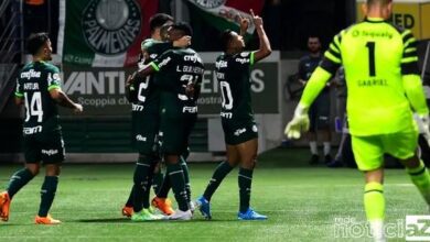 Palmeiras vence o Coritiba e encosta na liderança do Brasileirão