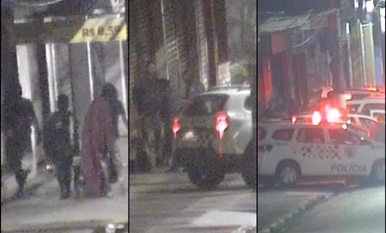 Trio é preso por roubo a idoso no centro de Santos