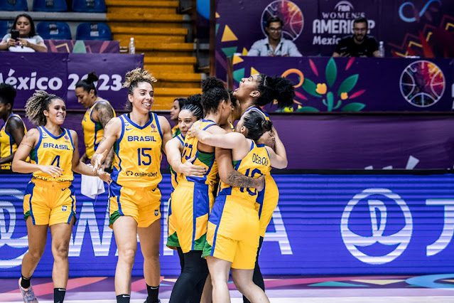 Brasil vence EUA e conquista Copa América de Basquete