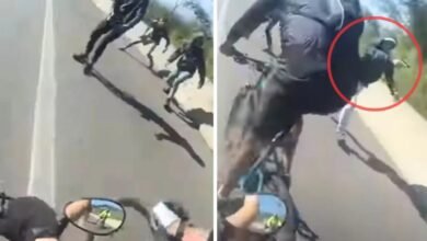 VÍDEO - Ciclista grava momento de assalto em Rodovia