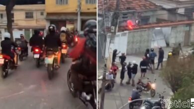 VÍDEO - Motoboys atacam casa de cliente que destratou entregador de app