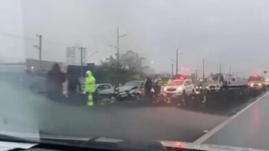 Motociclista morre após se envolver em acidente Via Expressa Sul, em Praia Grande