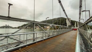 Reforma da Ponte Pênsil, em São Vicente, é concluída