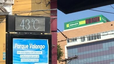 Santos registra calor de 40º em pleno inverno
