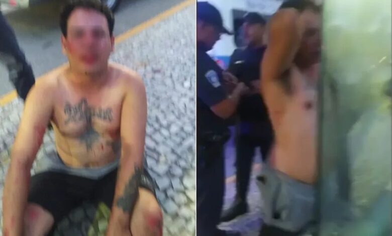 VÍDEO - Homem é espancado por ameaçar abusar de jovens