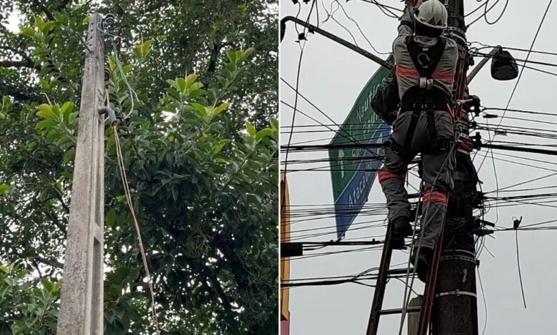 Comércios são fechados em São Vicente após furto de energia