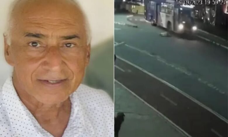 Idoso morre após ser atropelado por ônibus em Praia Grande