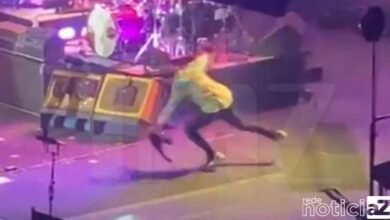 VÍDEO - Ringo Starr sofre queda durante show