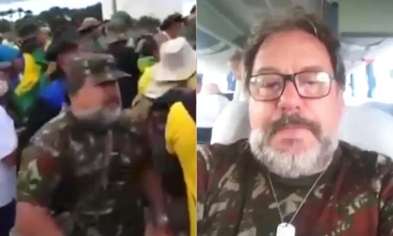 Representante comercial de Santos é preso por financiar ato golpista em Brasília