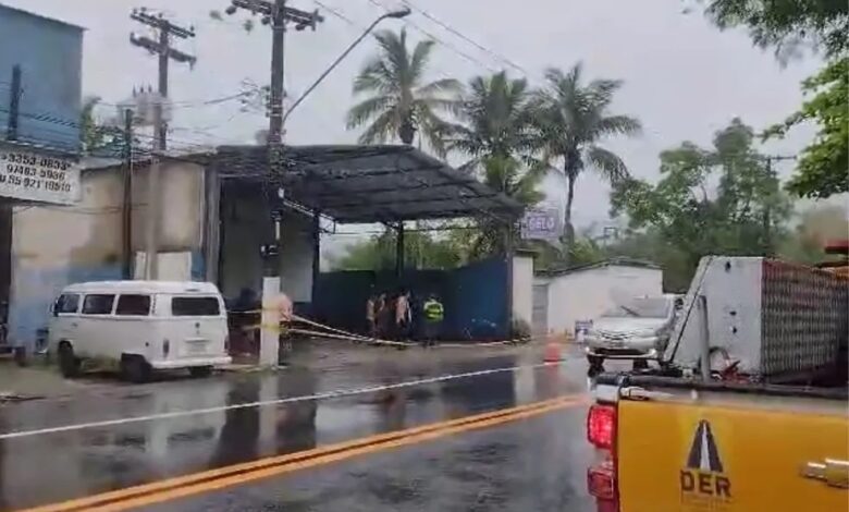 Explosão causada por vazamento de gás deixa ferido