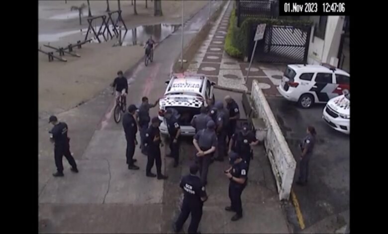 Dupla é detida por furto na Orla de Santos