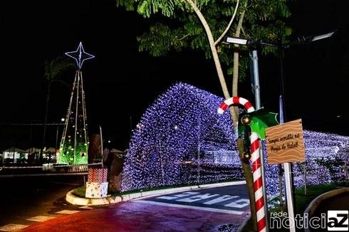 Túnel do Natal é inaugurado em Itupeva