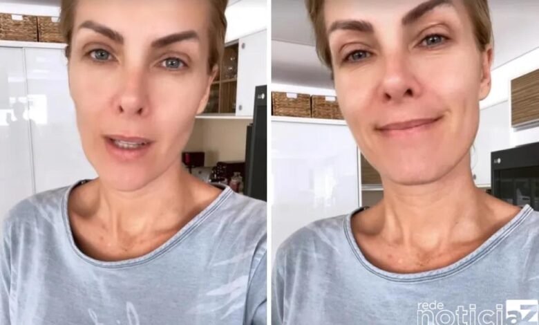 VÍDEO - Ana Hickmann aparece pela primeira vez após agressão do marido