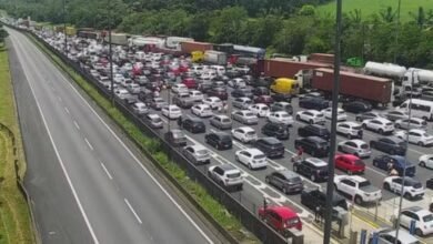Motoristas enfrentam congestionamento em Rodovias para chegar ao Litoral Paulista