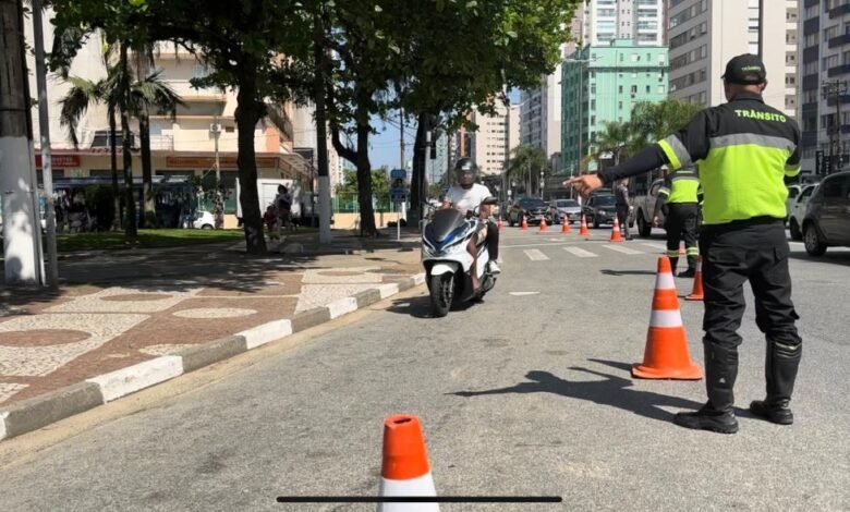 Santos reduz em 28% as mortes no trânsito e não registra vítimas fatais envolvendo ciclistas