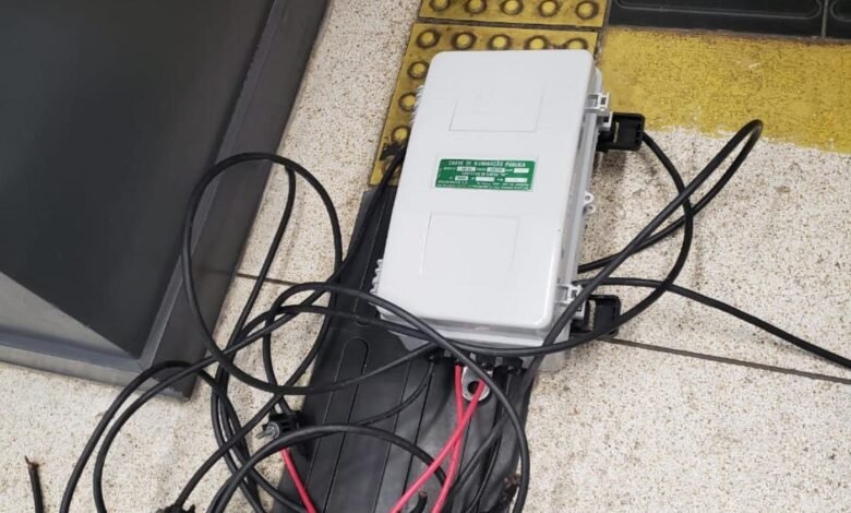Homem é preso por furto de fios no centro de Santos