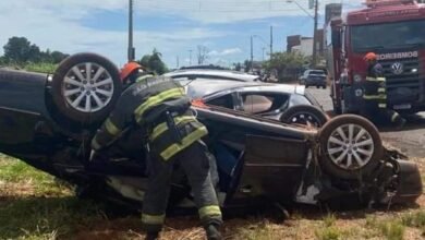 Acidente na rodovia em Barretos