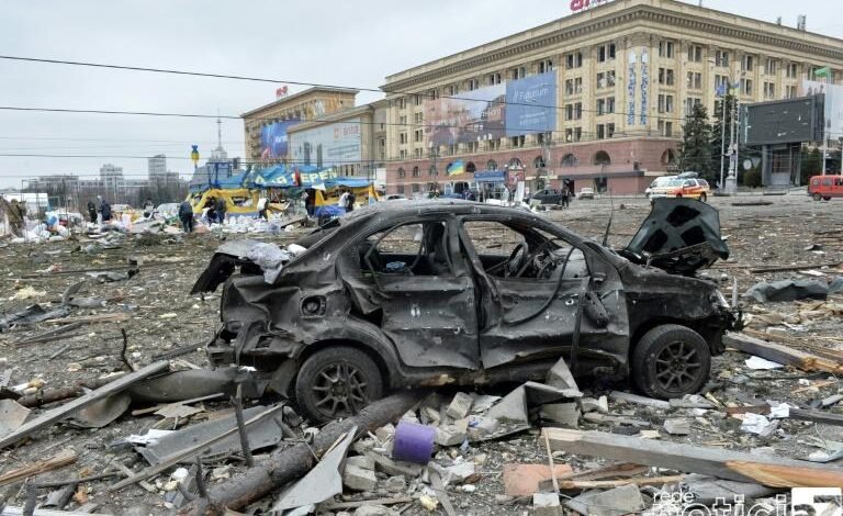 Rússia anuncia ter capturado 250 mil pessoas e ter matado 25 pessoas em Kharkiv, na Ucrânia