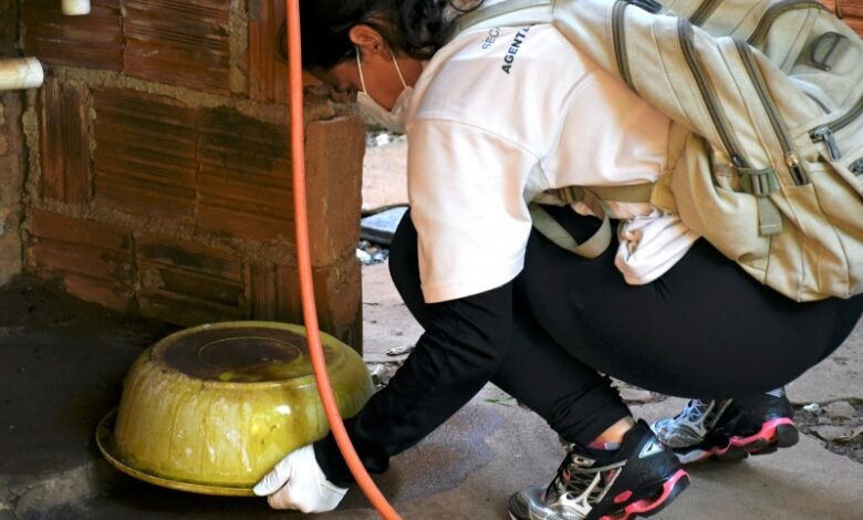 Aumento de casos de dengue em Olímpia