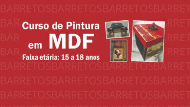 Barretos abre vaga para cursos de pintura em MDF