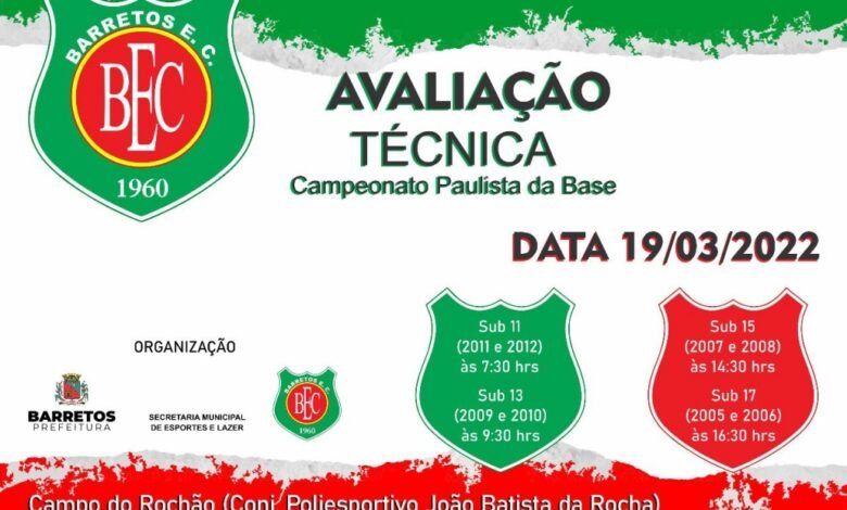 Campeonato Paulista de Base.