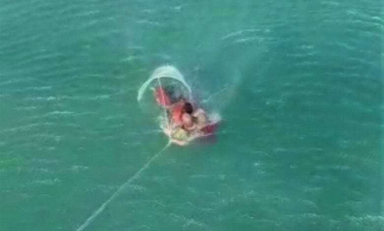 Banhistas são salvos de afogamento no Litoral