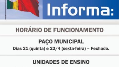 Funcionamento no feriado
