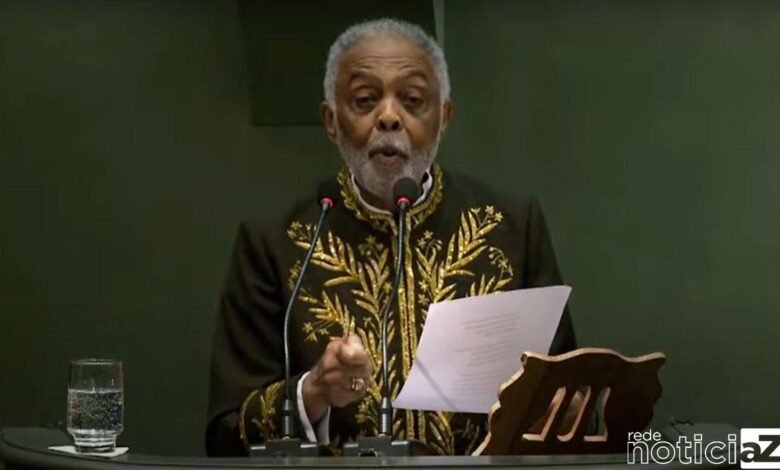 Gilberto Gil é 'imortalizado' na Academia Brasileira de Letras
