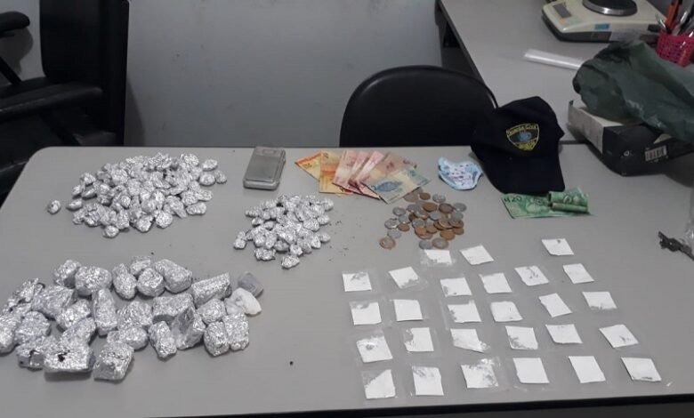 Preso Homem suspeito de trafico de Drogas