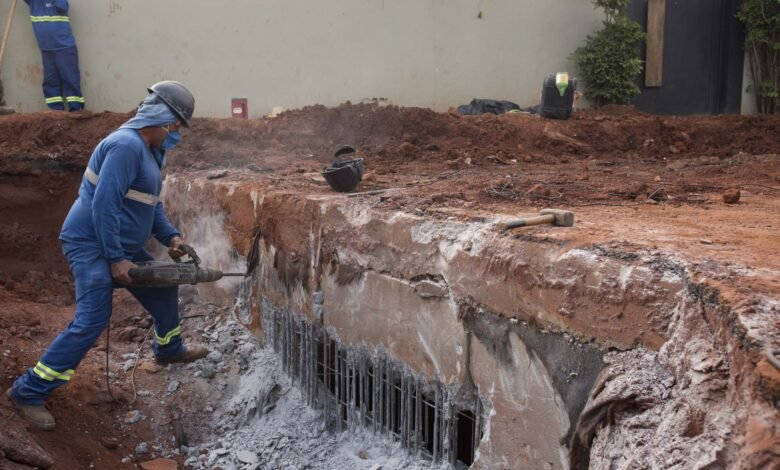 Adaptação de rede de água