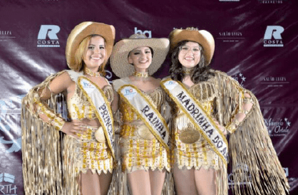Concurso elegeu rainha, princesa e madrinha