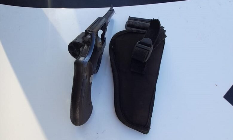 Arma é encontrada
