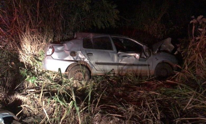 A vítima foi arremessada á 10 metros A vítima foi arremessada á 10 metros