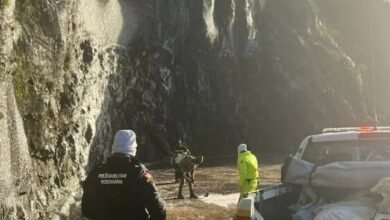 Devido ao frio extremo, Estrada congela e Polícia é chamada