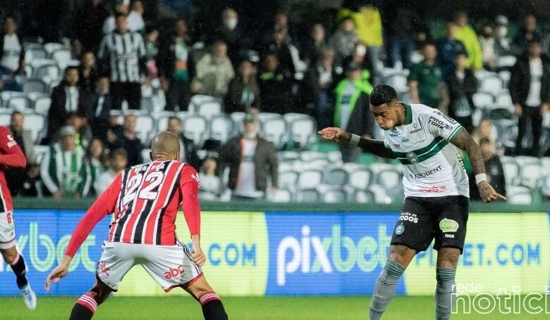 São Paulo tropeça mais uma vez no Brasileirão, agora para o Coritiba