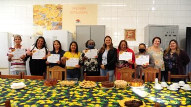 Formandos do curso de panificação recebem certificados